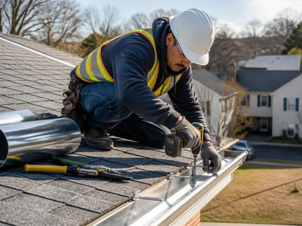 Aluminum Gutter Installation