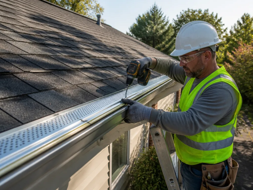 Gutter Guard Installation