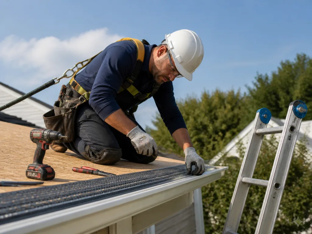Leaf Guard Installation